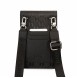 Karl Lagerfeld Saffiano Monogram Wallet Phone Bag Black