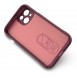 Magic Shield Case case for iPhone 14 elastic armored case burgundy