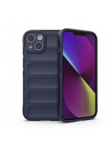 Magic Shield Case case for iPhone 14 flexible armored case dark blue