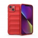 Magic Shield Case case for iPhone 14 flexible armored cover red