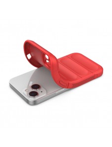 Magic Shield Case case for iPhone 14 flexible armored cover red