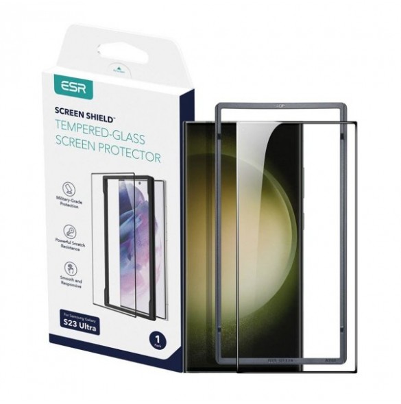 TEMPERED GLASS ESR SCREEN SHIELD GALAXY S23 ULTRA CLEAR