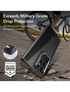 ESR SHOCK ARMOR KICKSTAND GALAXY S23 ULTRA CLEAR/BLACK