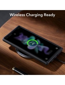 ESR SHOCK ARMOR KICKSTAND GALAXY S23 ULTRA CLEAR/BLACK