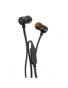 JBL Harman T290 In-Ear Headphones with In-Line Microphone - Svart