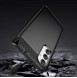 Carbon Case for Samsung Galaxy A24 4G flexible silicone carbon cover black