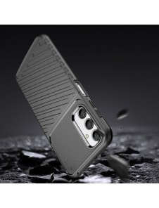 Thunder Case case for Samsung Galaxy A24 4G silicone armor case black