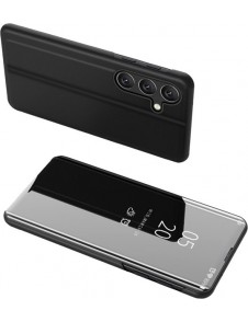 Clear View Case cover for Samsung Galaxy A24 4G flip cover black