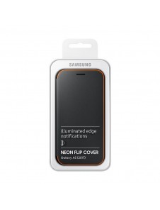 Samsung EF-FA520PBE Neon Flip Case Till Galaxy A5 2017 - Black