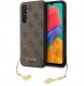 Guess A54 5G A546 brown/brown hard case 4G Charms Collection