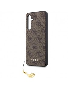 Guess A54 5G A546 brown/brown hard case 4G Charms Collection