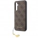 Guess A54 5G A546 brown/brown hard case 4G Charms Collection
