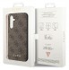 Guess A54 5G A546 brown/brown hard case 4G Charms Collection