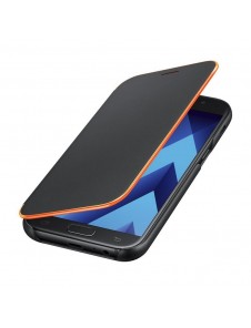 Samsung EF-FA520PBE Neon Flip Case Till Galaxy A5 2017 - Black