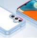 Outer Space Case for Samsung Galaxy A34 5G cover with a flexible frame blue