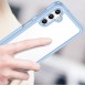 Outer Space Case for Samsung Galaxy A34 5G cover with a flexible frame blue