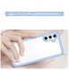 Outer Space Case for Samsung Galaxy A34 5G cover with a flexible frame blue