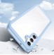 Outer Space Case for Samsung Galaxy A34 5G cover with a flexible frame blue
