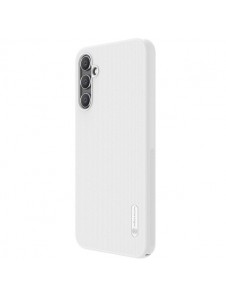Hard case for Samsung Galaxy A34 5G + Nillkin Super Frosted Shield phone stand - White