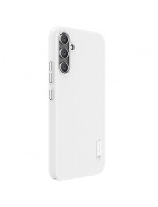 Hard case for Samsung Galaxy A34 5G + Nillkin Super Frosted Shield phone stand - White