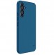 Hard case for Samsung Galaxy A34 5G + Nillkin Super Frosted Shield phone stand - blue