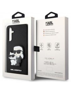 Karl Lagerfeld  A34 5G A346 hardcase black/black Saffiano Karl & Choupette