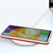 Clear 3in1 case for Samsung Galaxy A14 silicone cover with frame red