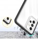 Clear 3in1 case for Samsung Galaxy A14 silicone cover with frame black