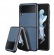 Dux Ducis Fino case is made of nylon material for Samsung Galaxy Z Flip4 blue