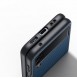 Dux Ducis Fino case is made of nylon material for Samsung Galaxy Z Flip4 blue