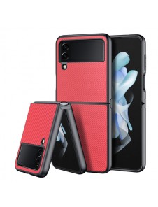 Dux Ducis Fino pouch cover made of nylon material for Samsung Galaxy Z Flip4 red