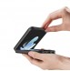 Dux Ducis Fino pouch cover made of nylon material for Samsung Galaxy Z Flip4 red