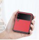 Dux Ducis Fino pouch cover made of nylon material for Samsung Galaxy Z Flip4 red