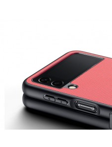 Dux Ducis Fino pouch cover made of nylon material for Samsung Galaxy Z Flip4 red