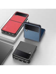 Dux Ducis Fino pouch cover made of nylon material for Samsung Galaxy Z Flip4 red