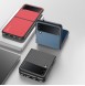 Dux Ducis Fino pouch cover made of nylon material for Samsung Galaxy Z Flip4 red