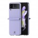 Dux Ducis Bril case for Samsung Galaxy Z Flip4 with flip wallet back cover purple