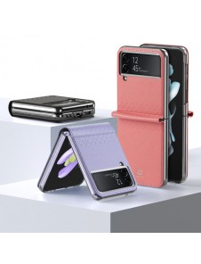 Dux Ducis Bril case for Samsung Galaxy Z Flip4 with flip wallet back cover purple