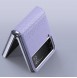 Dux Ducis Bril case for Samsung Galaxy Z Flip4 with flip wallet back cover purple