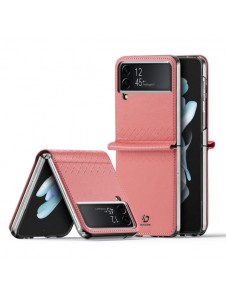 Dux Ducis Bril case for Samsung Galaxy Z Flip4 with flip wallet back cover pink