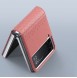 Dux Ducis Bril case for Samsung Galaxy Z Flip4 with flip wallet back cover pink