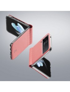 Dux Ducis Bril case for Samsung Galaxy Z Flip4 with flip wallet back cover pink