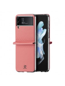Dux Ducis Bril case for Samsung Galaxy Z Flip4 with flip wallet back cover pink