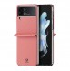 Dux Ducis Bril case for Samsung Galaxy Z Flip4 with flip wallet back cover pink
