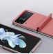 Dux Ducis Bril case for Samsung Galaxy Z Flip4 with flip wallet back cover pink