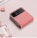 Dux Ducis Bril case for Samsung Galaxy Z Flip4 with flip wallet back cover pink