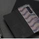 Dux Ducis Bril case for Samsung Galaxy Z Fold4 with a flip wallet stand black
