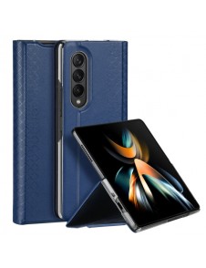 Dux Ducis Bril case for Samsung Galaxy Z Fold4 flip wallet stand blue