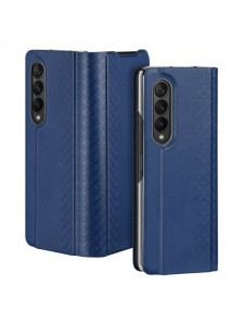 Dux Ducis Bril case for Samsung Galaxy Z Fold4 flip wallet stand blue