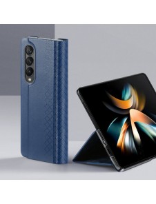 Dux Ducis Bril case for Samsung Galaxy Z Fold4 flip wallet stand blue